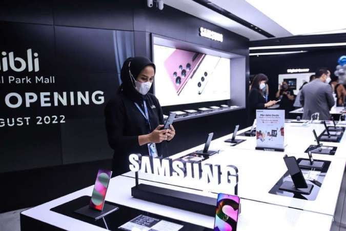Samsung Galaxy A57 diprediksi akan rilis pasca lebaran dengan spesifikasi yang luar biasa. Foto: Repro Kontan