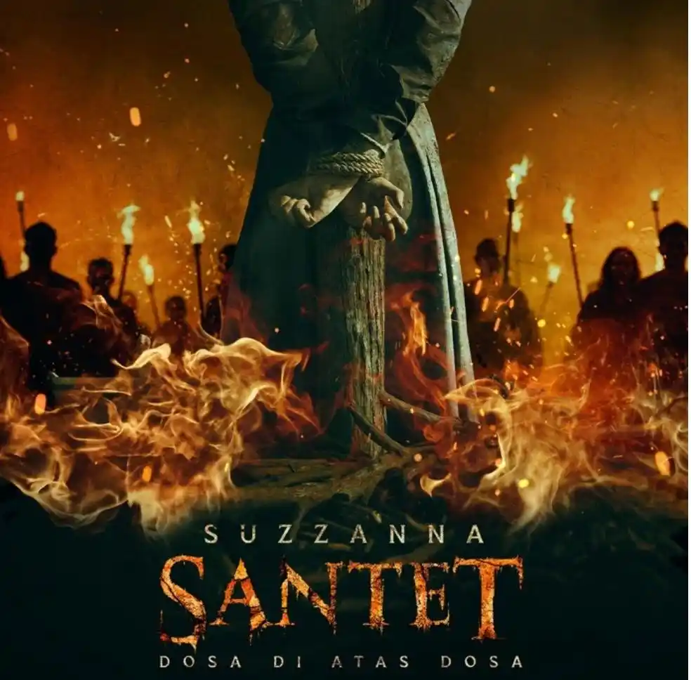 Poster Suzzanna Santet yang sudah tayang di bioskop Kendari. Foto: detik.com