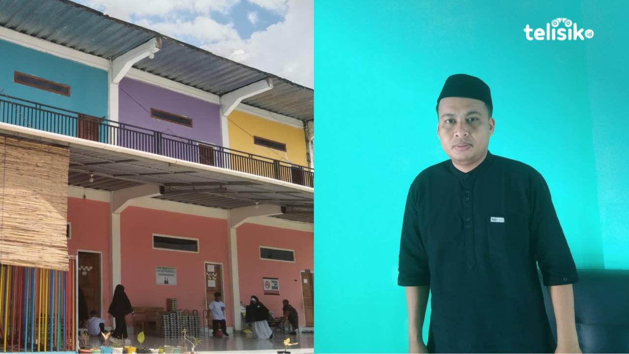 Kepala Sekolah SD-IT Kholid bin Walid, Muh. Taufik. Foto: Meliana Tasya/Telisik