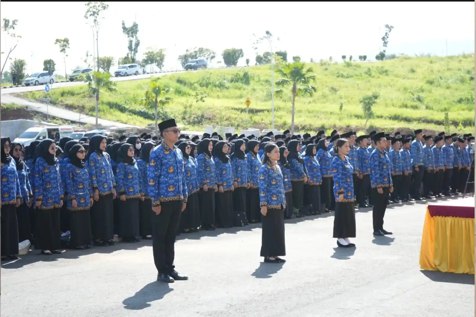 Pemerintah siapkan seleksi CPNS 2026 dengan skema zero growth dan formasi terbatas nasional. Foto: Repro Pemkab Kotabaru