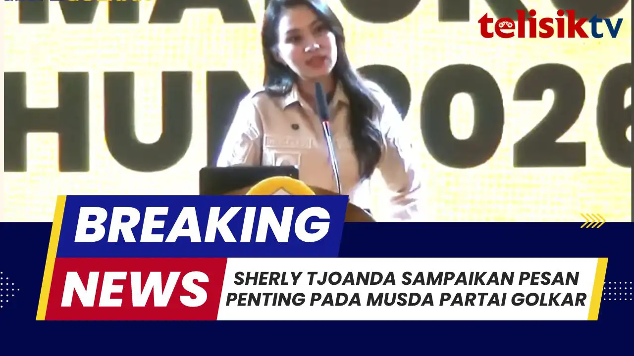 TELISIKTV: Sherly Tjoanda Laos Sampaikan Pesan Penting Pada Musda Partai Golkar Ke-VI