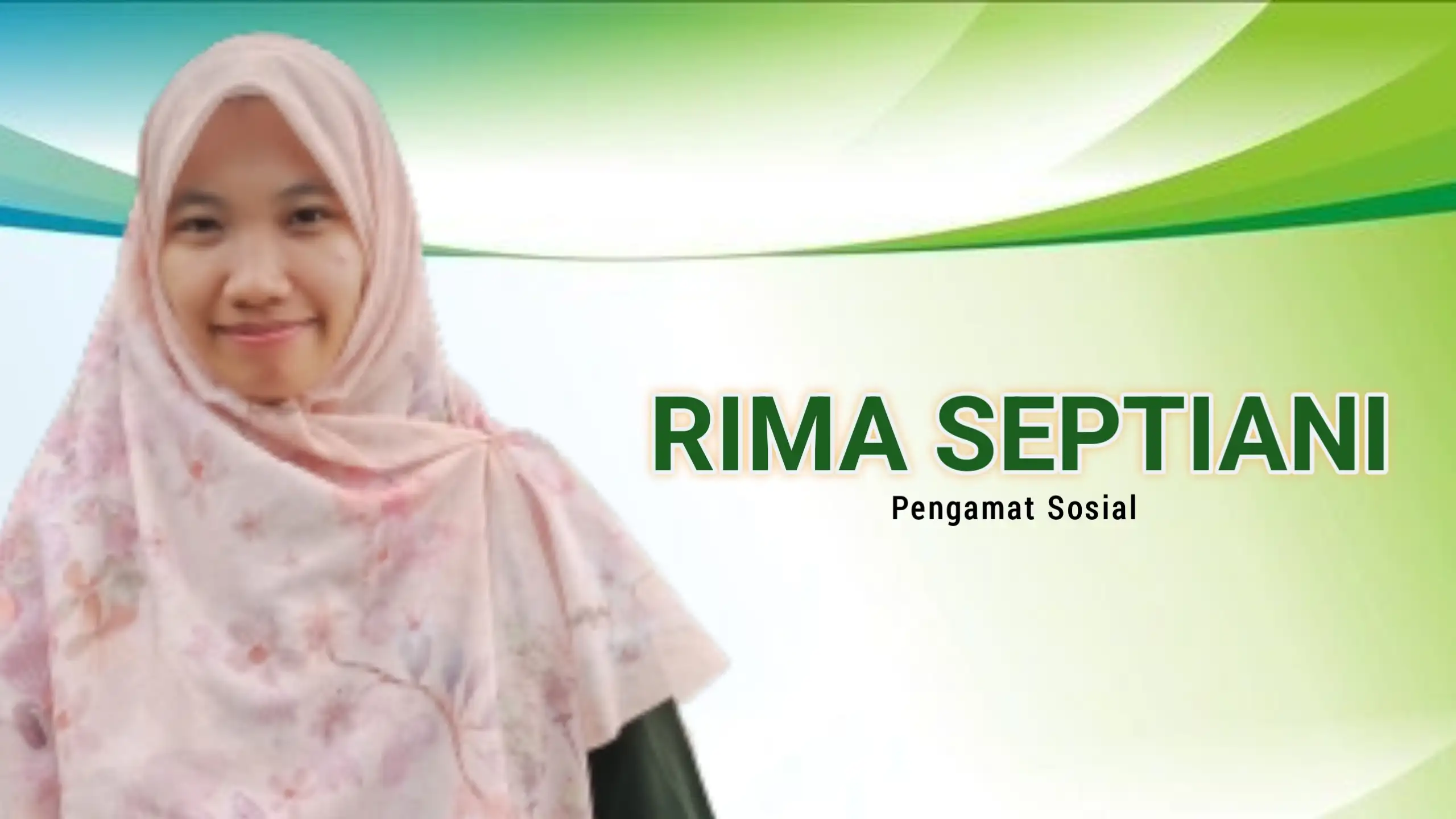 Rima Septiani, S.Pd, Pengamat Sosial. Foto: Ist.