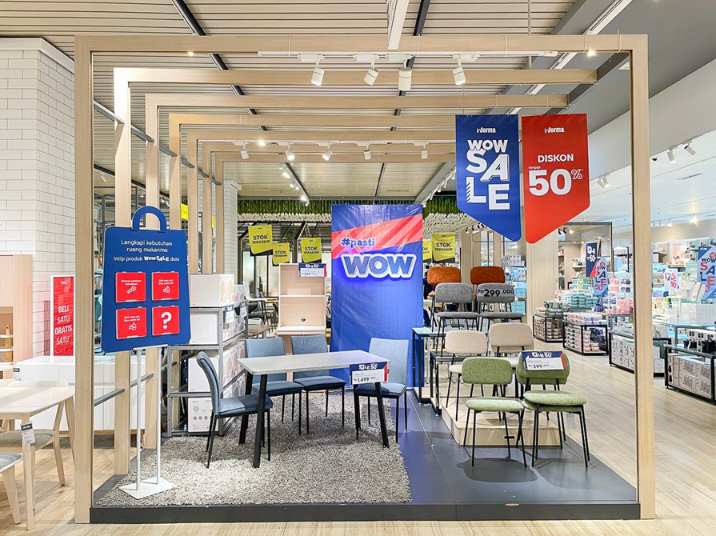 Promo Bayar Pakai Poin di Informa Kendari menghadirkan cashback serta cicilan ringan untuk kebutuhan furniture rumah. Foto: Ist.