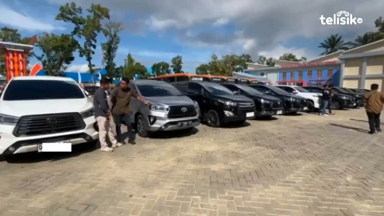 Pemkot Kendari menyiapkan sekitar 100 unit kendaraan dalam ajang UCLG Aspac 2026. Untuk 90 unit difokuskan khusus untuk melayani kebutuhan transportasi para delegasi. Foto: Muhammad Israjab/Telisik