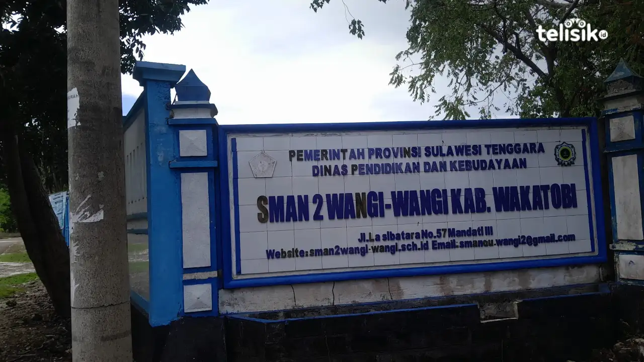 Dugaan korupsi dana BOS di SMAN 2 Wangi-Wangi masuk tahap penyidikan. Foto: Zulkifli/Telisik