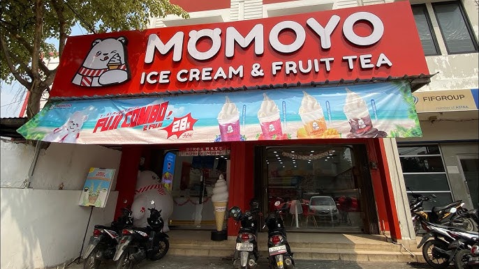 Salah satu cabang Momoyo di Jalan Jenderal AH Nasution, Kelurahan Kambu, Kecamatan Kambu, Kota Kendari. Foto: Momoyo