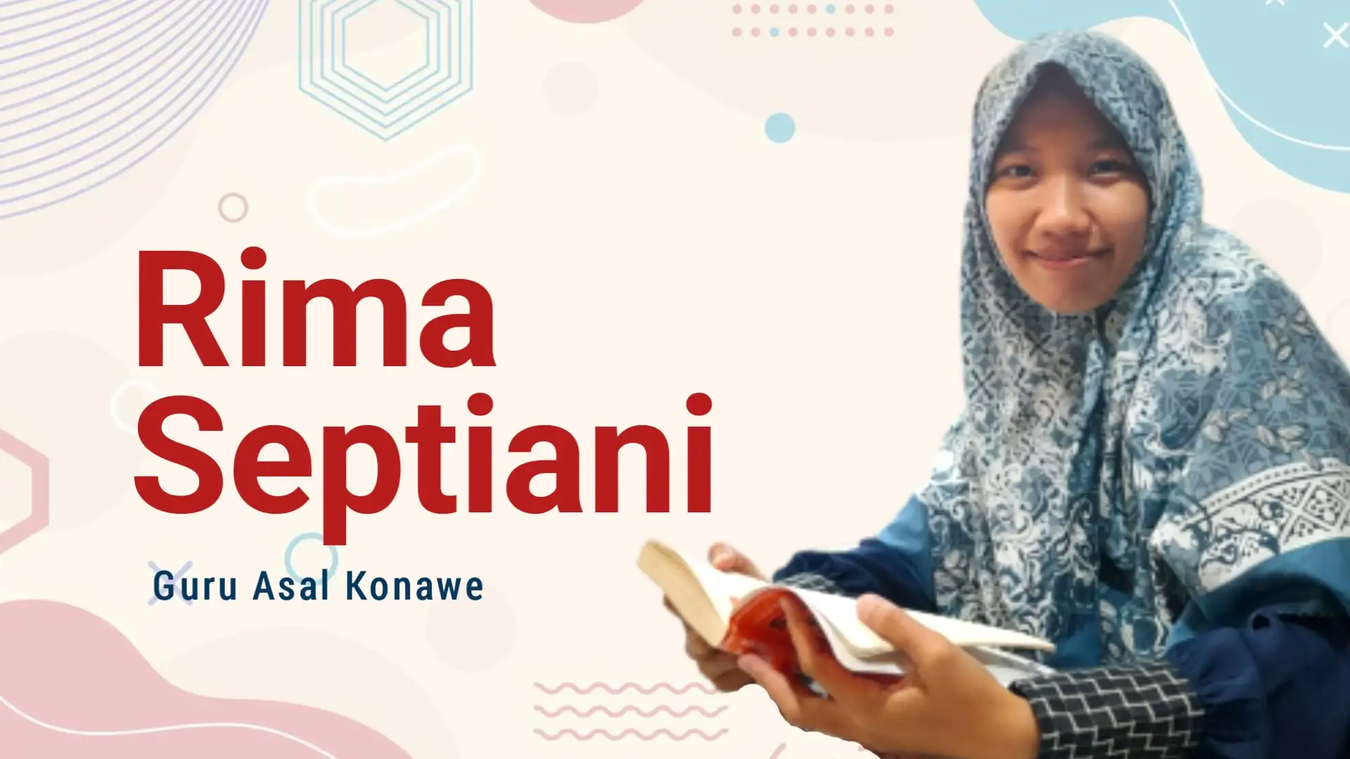Rima Septiani, S.Pd, Guru Asal Konawe. Foto: Ist.