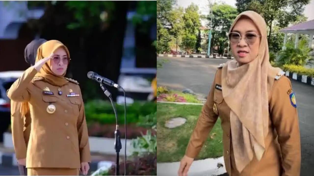 Bupati Gowa Sitti Husniah Talenrang terseret tiga dugaan kasus yang kini dibahas DPRD Gowa. Foto: Repro Tribunnews