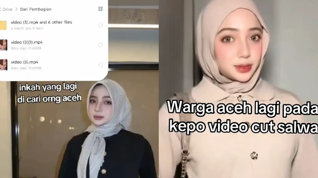 Nama Cut Salwa mendadak viral setelah video yang dikaitkan dengannya ramai diburu warganet. Foto: TikTok@Cut Salwa