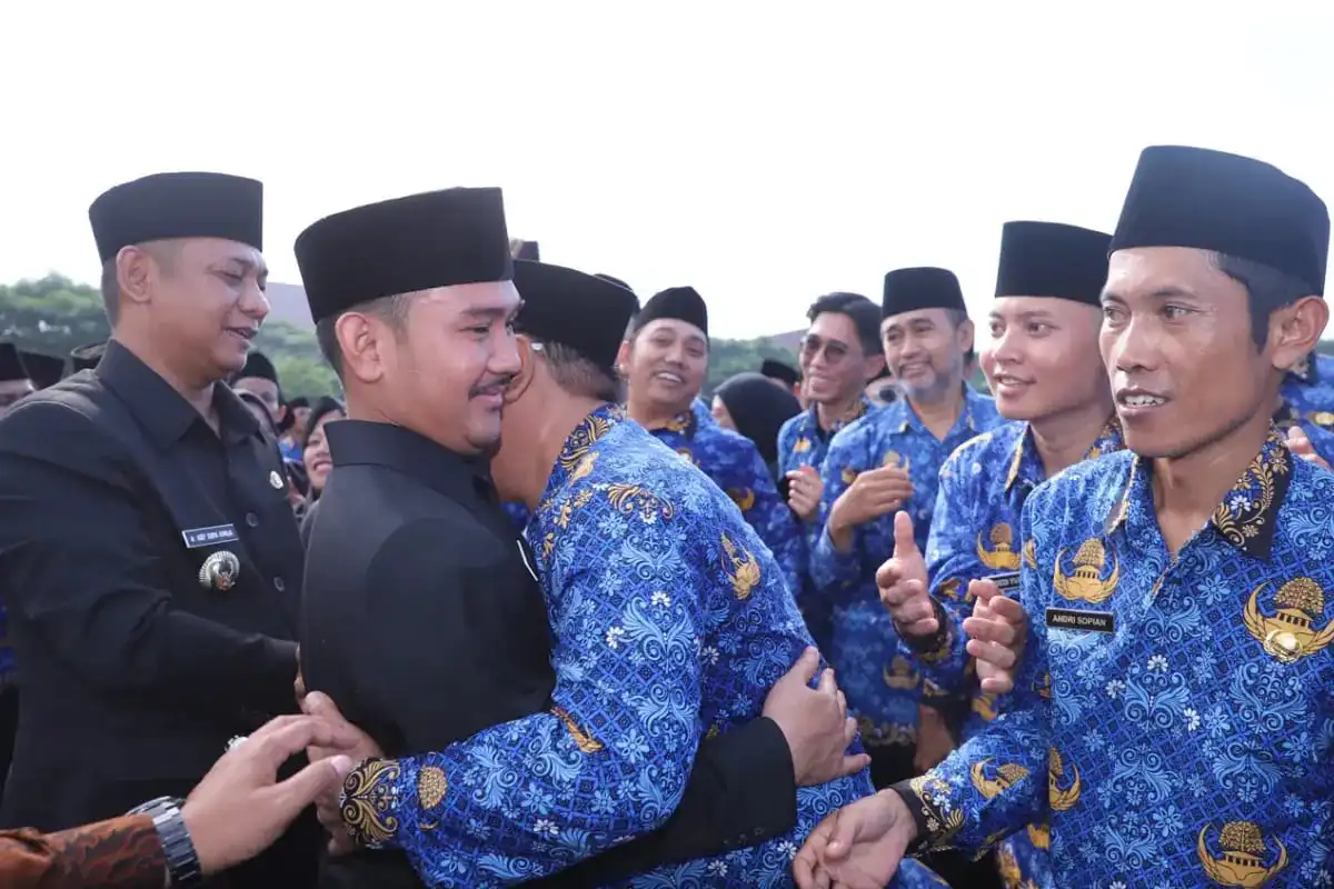 Masa kontrak PPPK paruh waktu segera berakhir, sementara kepastian pengangkatan menjadi ASN penuh belum ada. Foto: Repro Liputan Cikarang
