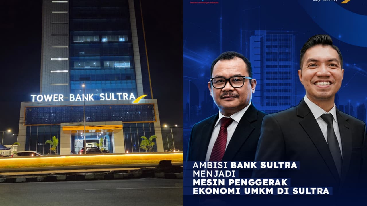 Bank Sultra mencatat pembiayaan UMKM dan KUR Rp 1,39 triliun hingga Juli 2026, memperkuat sektor produktif Sultra. Foto: Ist.