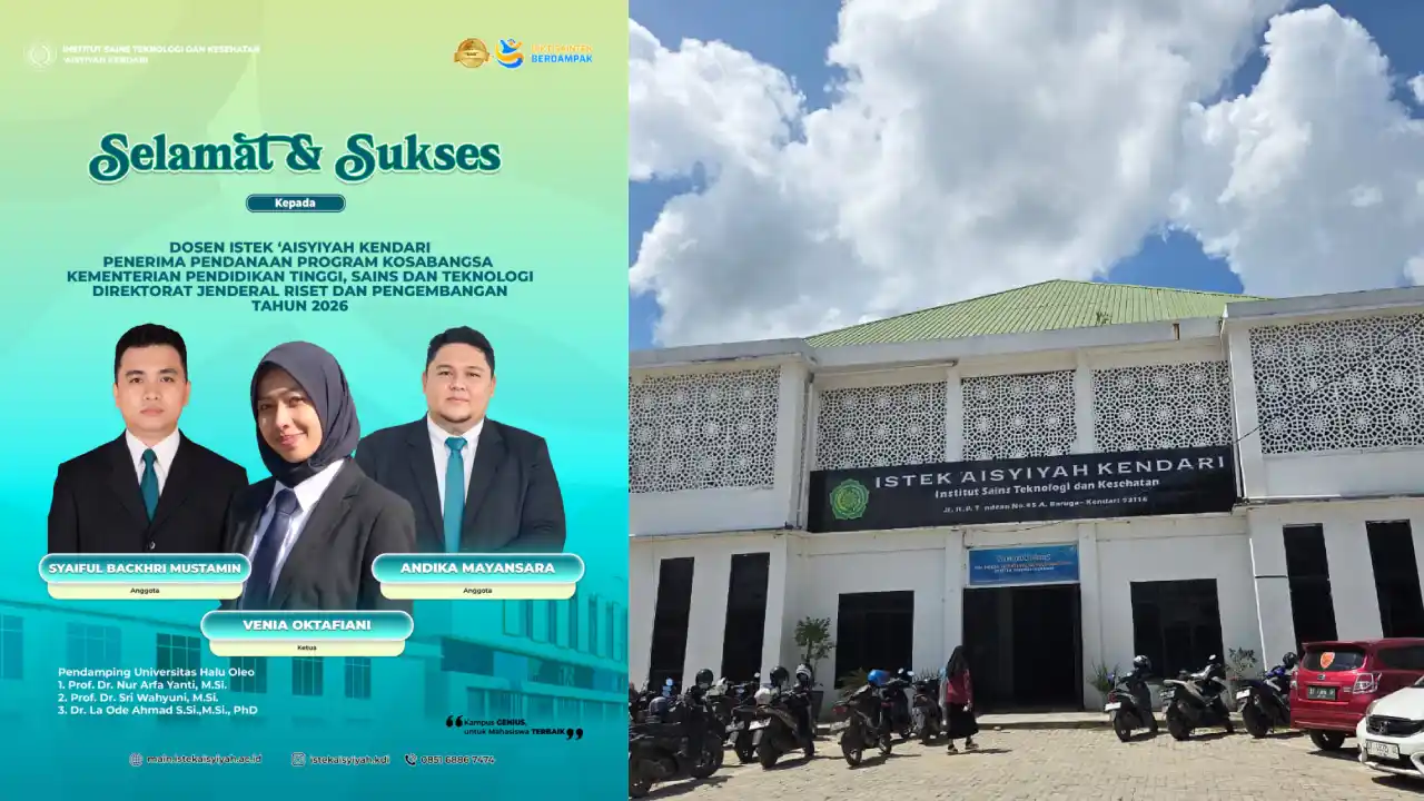 ISTEK Aisyiyah Kendari meraih pendanaan Kosabangsa 2026 melalui inovasi Biosmart berbasis limbah sagu. Foto: Ist.