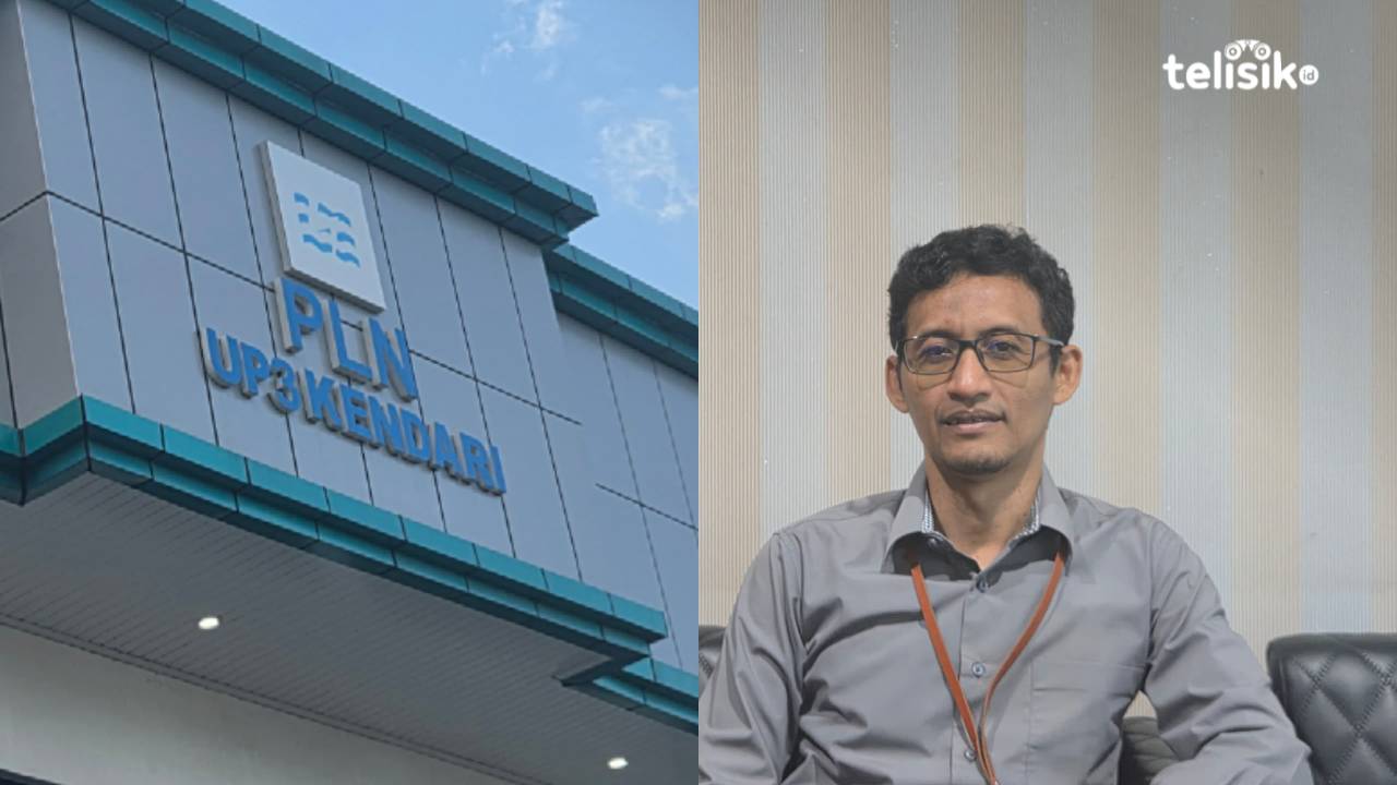 Manager PLN UP3 Kendari, Hery Supriyadi, menjelaskan pemadaman bergilir dikarenakan pemeliharaan PLTU Jeneponto, Kamis (3/9/2026). Foto: Ana Pratiwi/Telisik