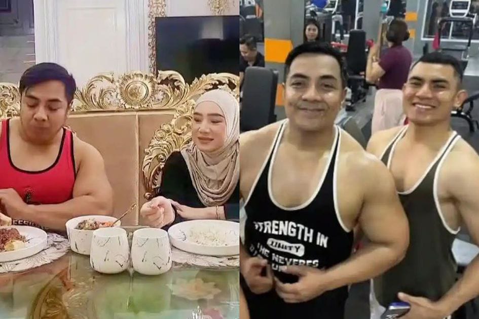 Profil Ustaz Riza Muhammad kembali disorot setelah konten gym dan pengakuan memiliki 30 ART. Foto: Repro Grid